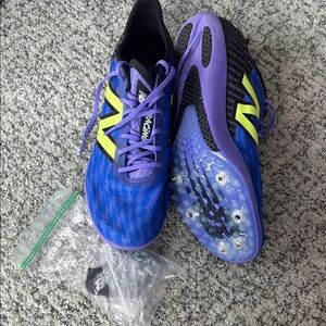 New Balance Purple and Yellow Athletic Shoes